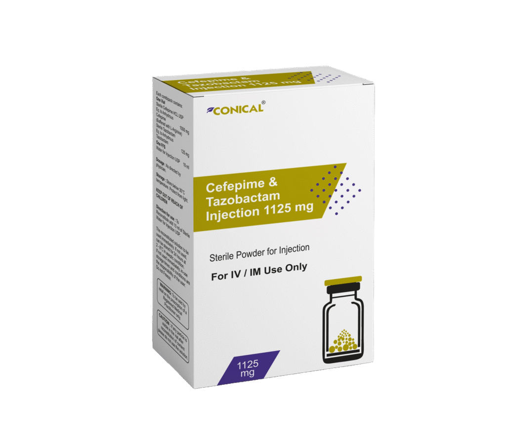 Best Cefepime And Tazobactam Injection 1125 mg Manufacturer, Supplier & Exporter In India
