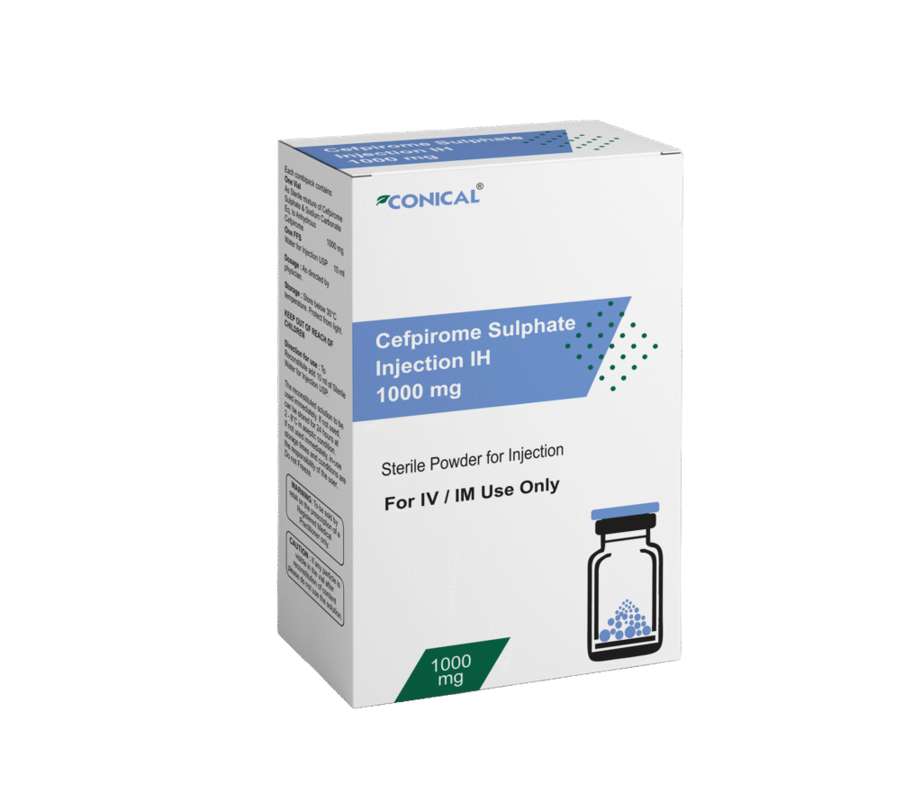 Best Cefpirome with Sulphate Injection 1000 mg manufacturer, supplier & exporter in India