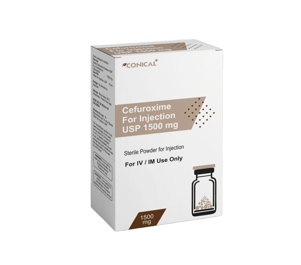 Best Cefuroxime Injection 1500 mg Manufacturer, Supplier & Exporter in India.