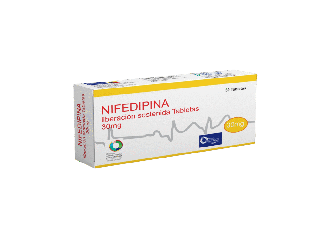 Best Nifedipine 30 mg Sustained-Release Tablet manufacturer, Exporter & Supplier In India.