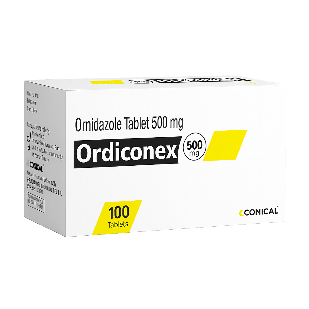 Best Quality Ornidazole Tablet 500mg Manufacturer, Supplier & Exporter In India.