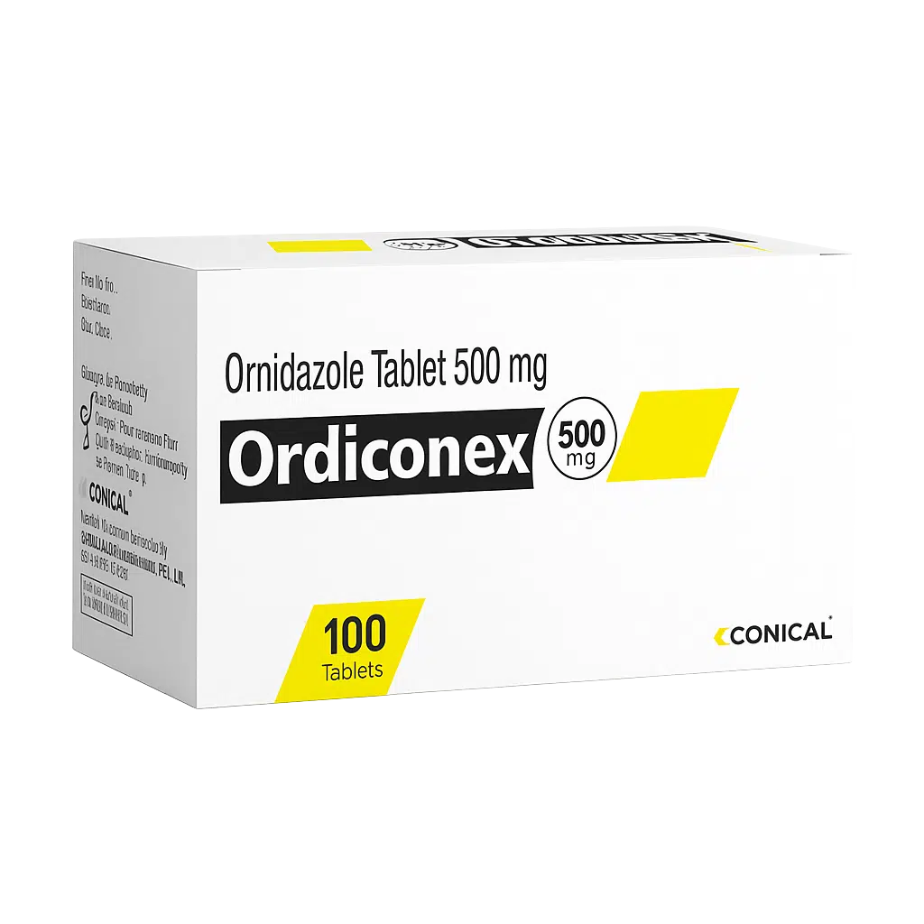 Best Quality Ornidazole Tablet 500mg Manufacturer, Supplier & Exporter In India.