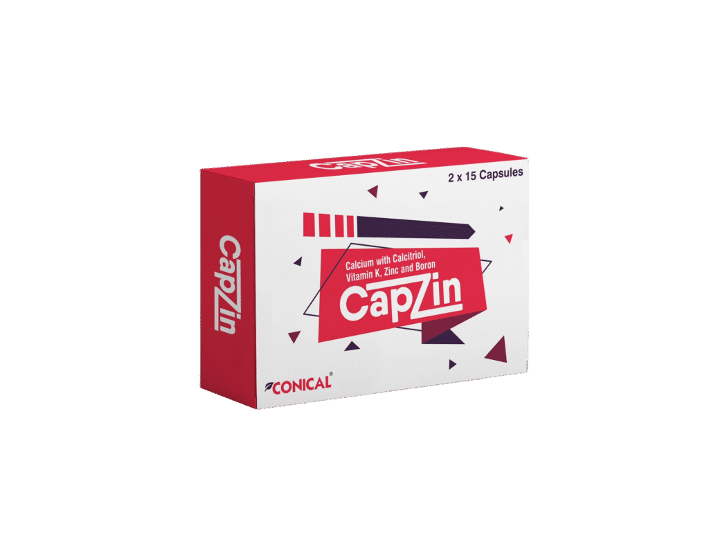 Calcium with Calcitriol, Vitamin K, Zink and Boron Capsule manufacturer, supplier & exporter in india