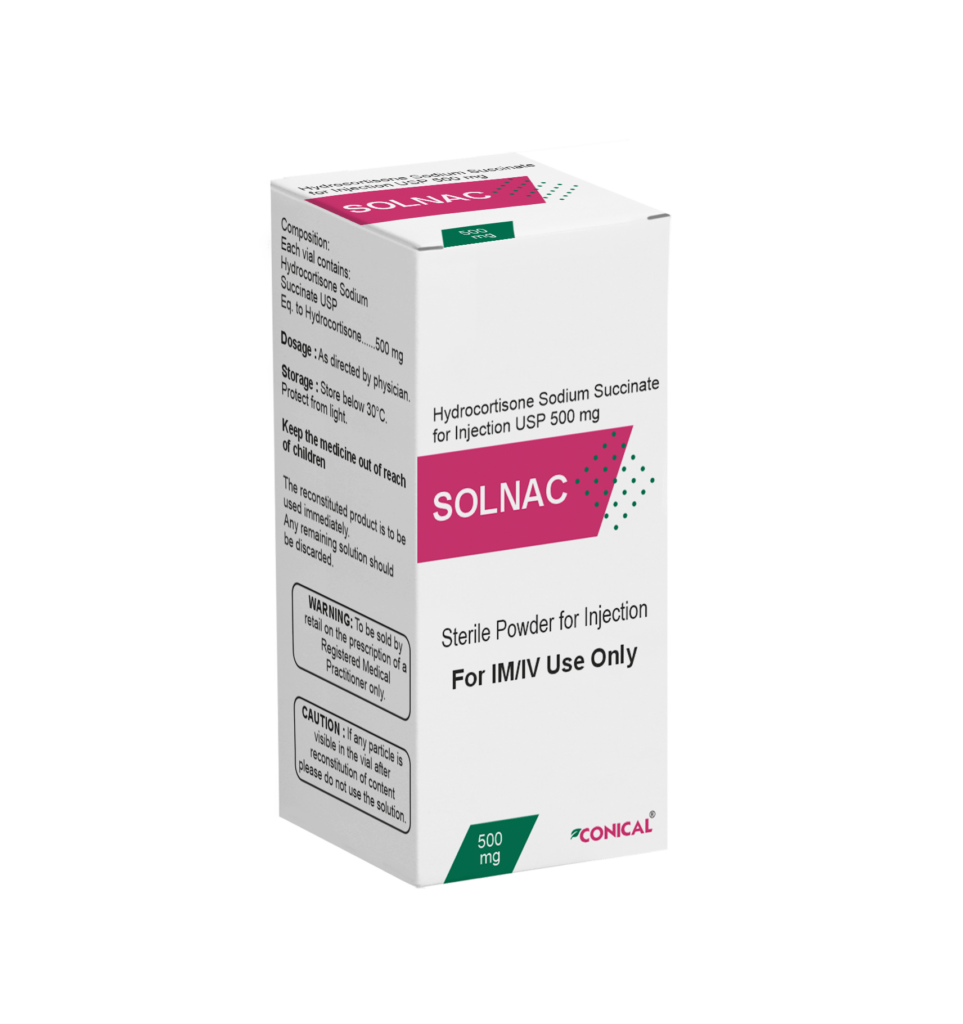 Hydrocortisone Injection USP 500 mg