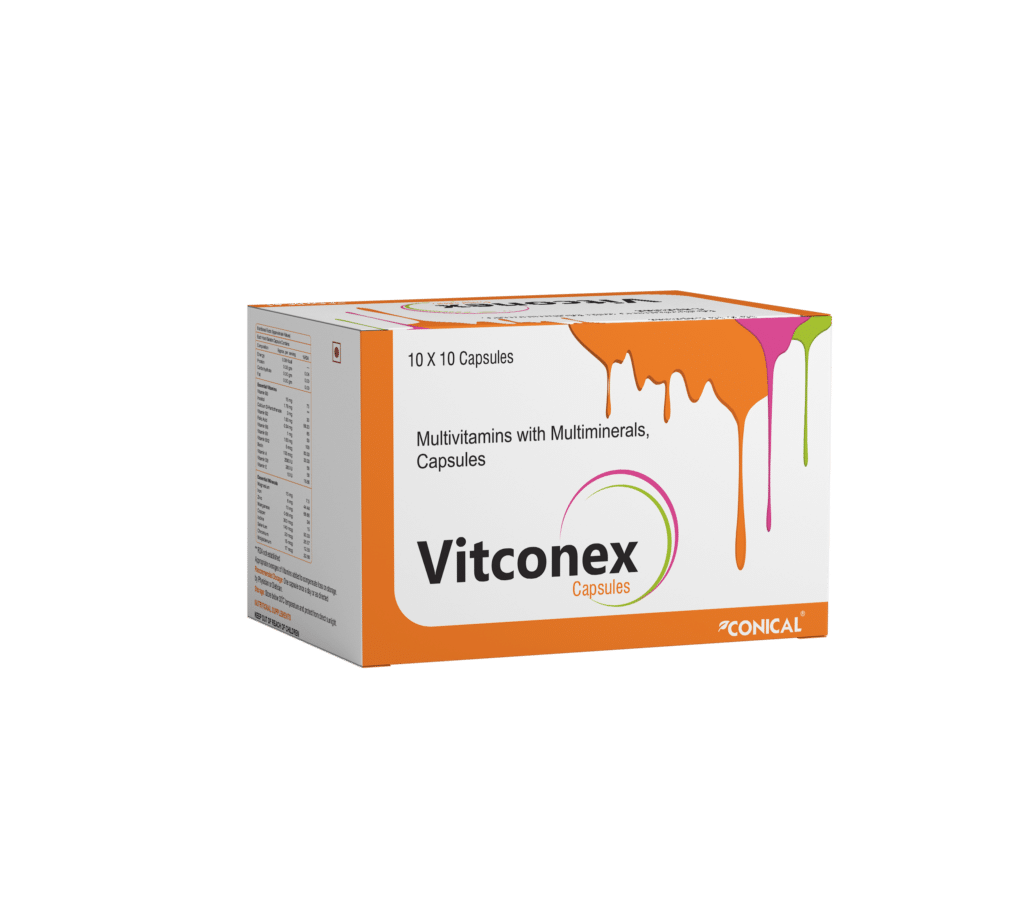 Vitconex Multivitamins with Multiminerals Capsules