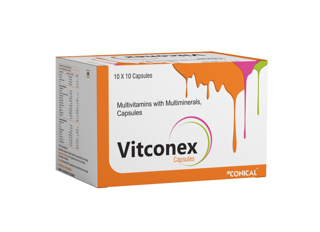 Vitconex Multivitamins with Multiminerals Capsules