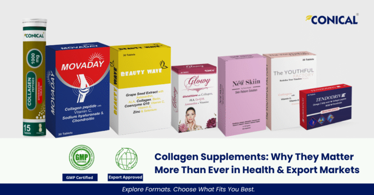 How Collagen Dietary Supplement Manufacturers in India Driving Wellness Exports