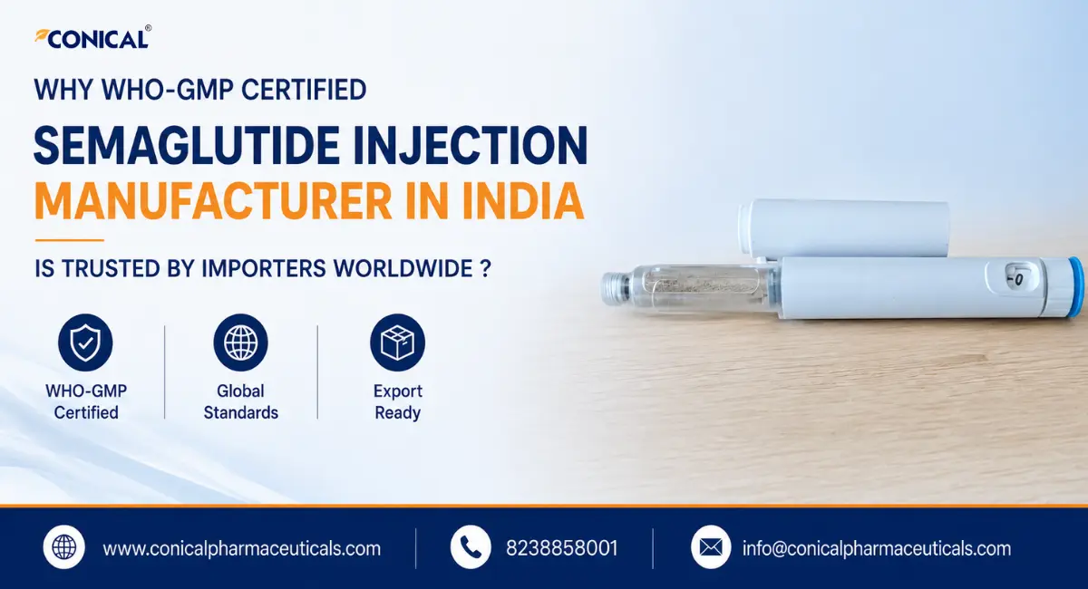 who manufactures semaglutide Top WHO-GMP Semaglutide Injection Manufacturer in India