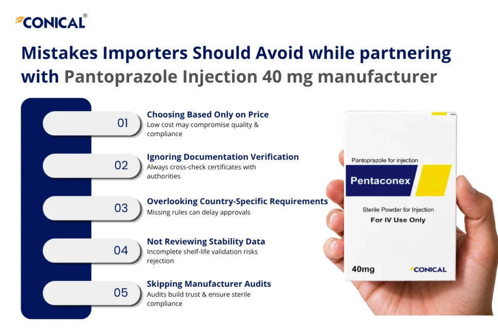Pantoprazole Injection 40mg manufacturer Global Importer and Distributor Guide 7