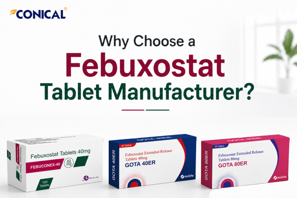 A Global Distributors Guide to Choosing the Right Febuxostat Tablet Manufacturer 1 why choosing febuxostat tablet manufacturer is beneficial